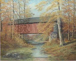 Covered Bridge Painting