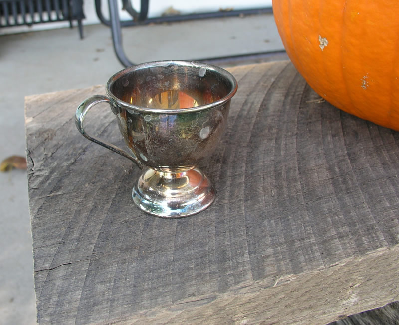Tarnished Punch Cup