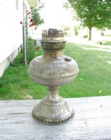 Tin or Metal Oil Lamp