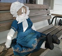 Kakki Doll - 1880's dress